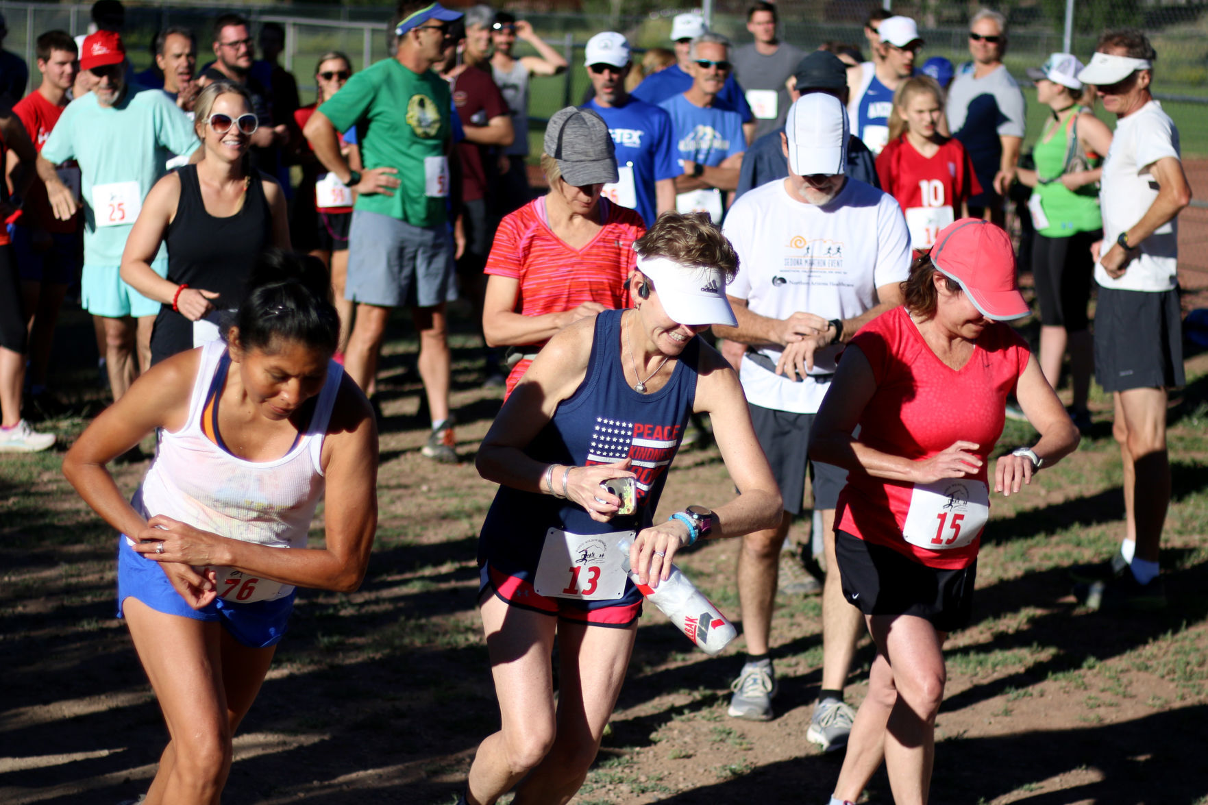 Starting the race